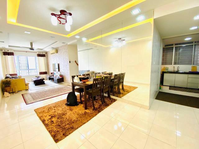 FULLY FURNISH RENOVATED Banjaria Court Taman Samudera Batu Caves
