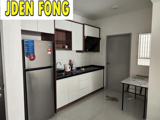 FULLY FURNISH RENO Fairview Residence 970sf Sungai Ara 2cp FTZ