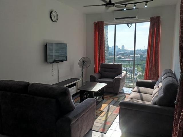 Fully Furnish 24hr Security Pool Seri Serindit Manipal U GH Hospital