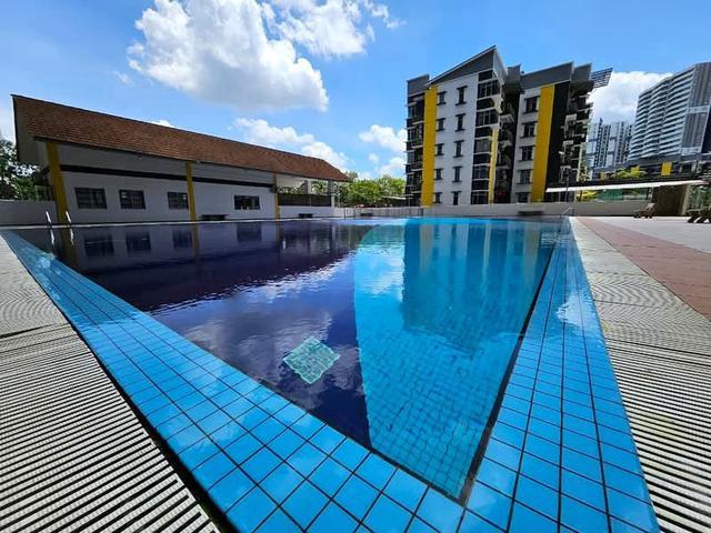 Fully Furnish 2 Beds Apartment Bayu Puteri 3 nearby JB Town CIQ