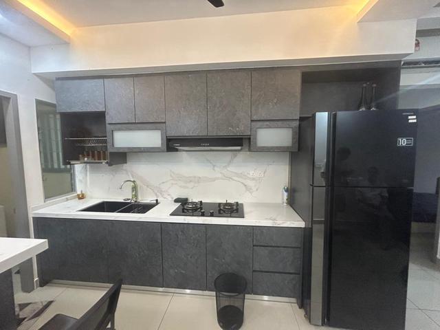Fully Furnish 3r2b Move In Anytime Kitchen Cabinet Air Cond