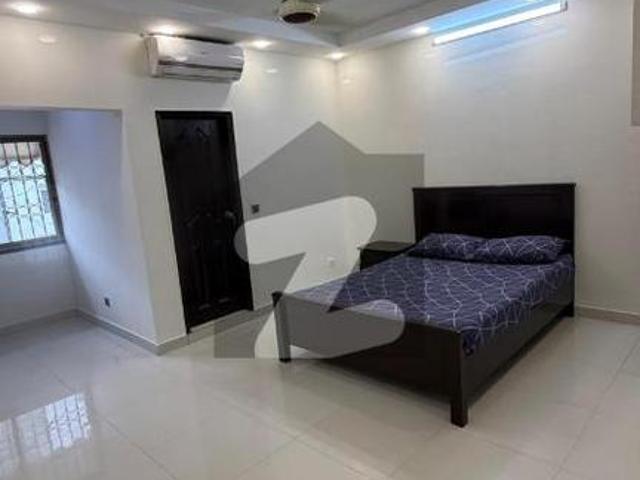 Fully Furnished 3 Bed DD Apartment For Rent At Clifton Block 8