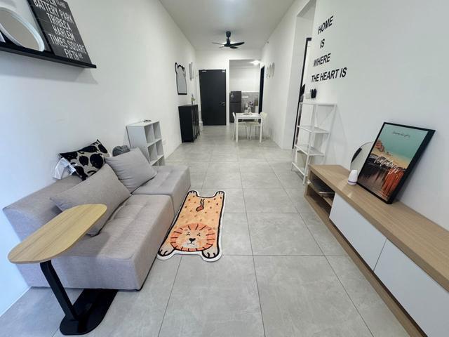 Fully Furnished 3 Rooms Unit Aston Acacia BM TOWN For RENT