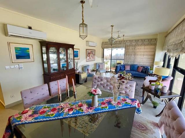 Fully furnished 04 bedrooms in coral tower available for rent