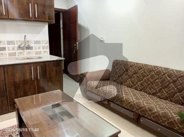 Fully furnished 1 bed apartment available for rent on prime location and reasonable price Bahria Enclave