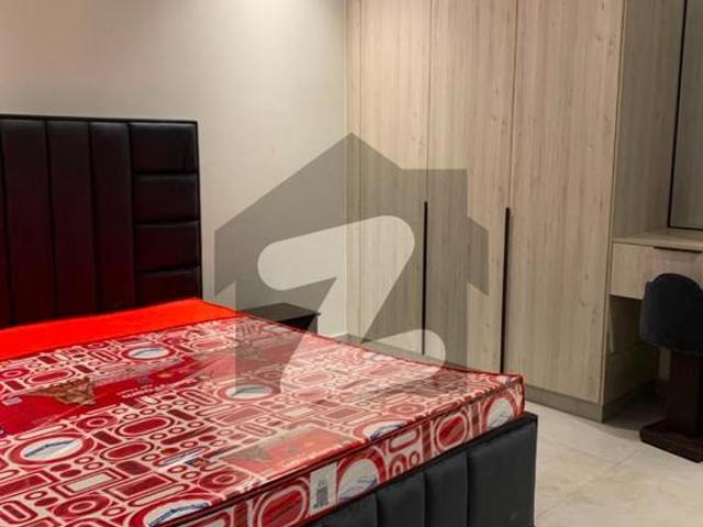 Fully Furnished 1 Bed Apartment for Rent in Zameen Quadrangle Gulberg