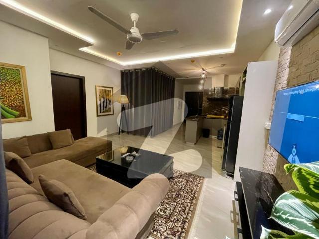 Fully Furnished 1 Bedroom Apartment For Rent In Zameen Aurum Gulberg Lahore Gulberg 3 Block L