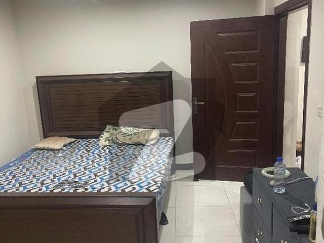 Fully Furnished 2 bed room Apartment available For Rent Bharia Twon phase 8 Bahria Town Phase 8 Khalid Block