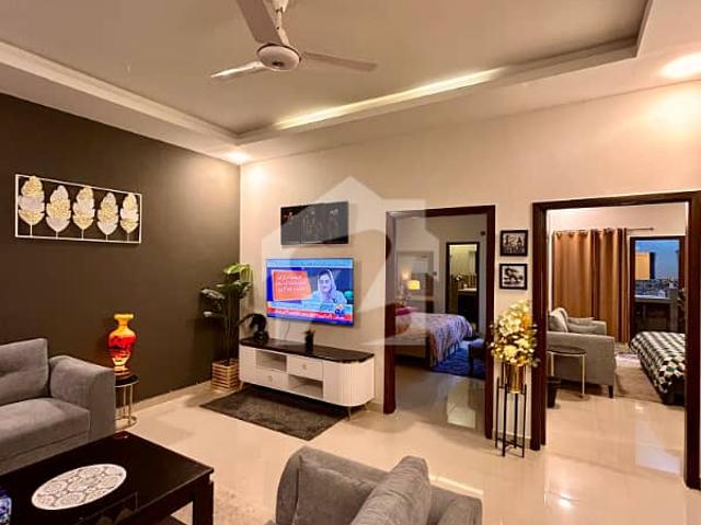 Fully Furnished 2 Bedroom Apartment In Gulberg Green Islamabad