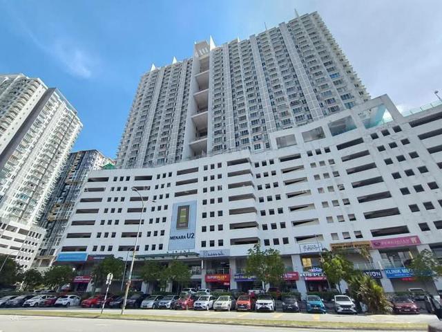 Fully Furnished 2 Rooms Apartment in Menara U2 Shah Alam For Rent