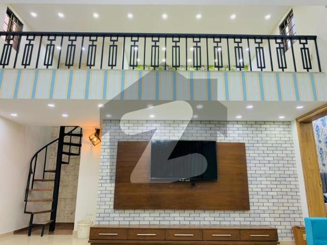 Fully Furnished 7 Marla Double Storey House Available For Rent Bharia Twon Phase 8 Bahria Town Phase 8