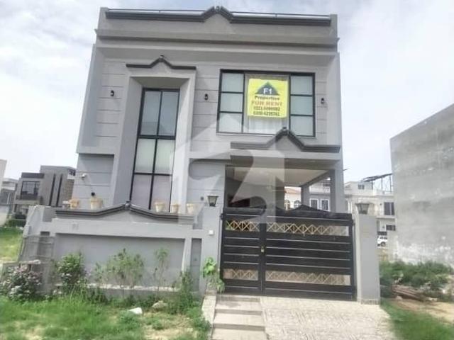 Fully Furnished 5 Marla Adorable Bungalow On Top Location For Rent in DHA Phase 9 Town Lahore