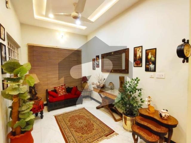 Fully Furnished 5 marla Double story House available For Rent Bharia Twon phase 8 Bahria Town Phase 8 Ali Block