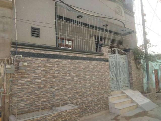 Fully furnished 80 sq. Yard ground +1 house near 4K, baba more Karachi North Karachi ID 54757