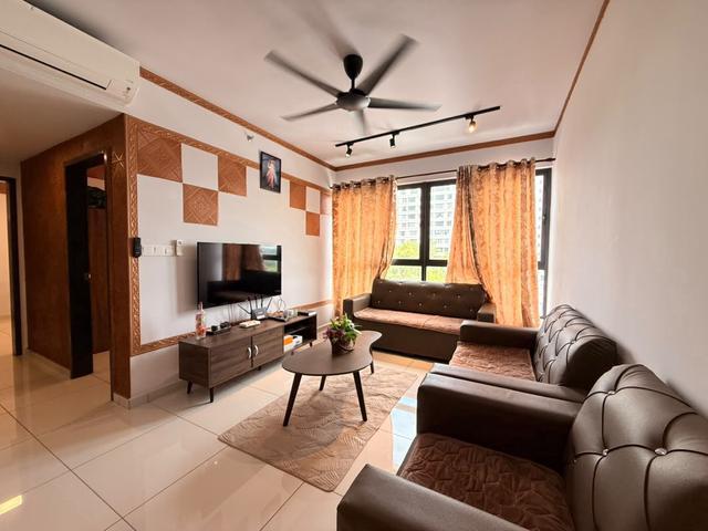 Fully Furnished 900sf Corner Gaia Residences Gamuda Gardens Rwg