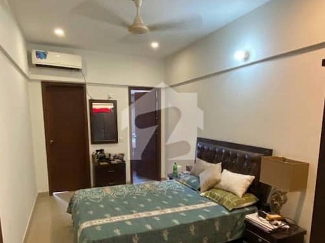 Fully Furnished 950 Square Feet, 2 Bed Apartment Available For Rent At Nishat Commercial, Phase VI, DHA Karachi