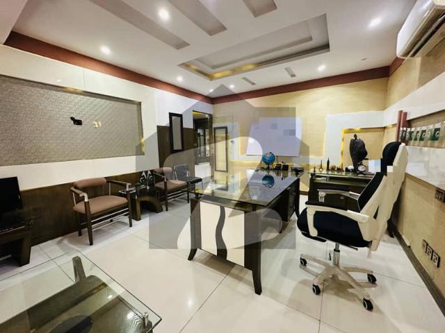 Fully Furnished Commercial Office For Rent At Most Prime Location Of Lahore