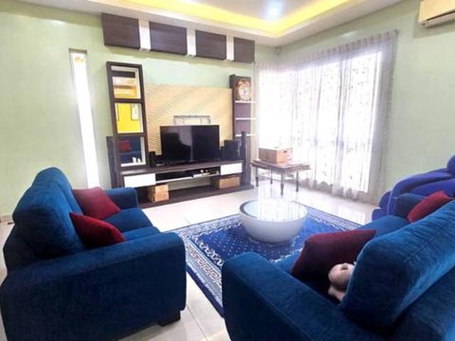 Fully Furnished Cemara Residence Ambang Botanic Semi D house For Rent