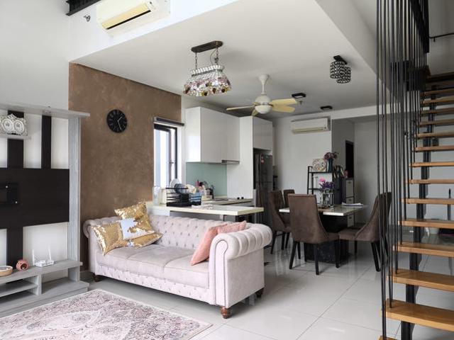 Fully Furnished Centrus Soho Duplex Tamarind Condo For Rent Cyberjaya