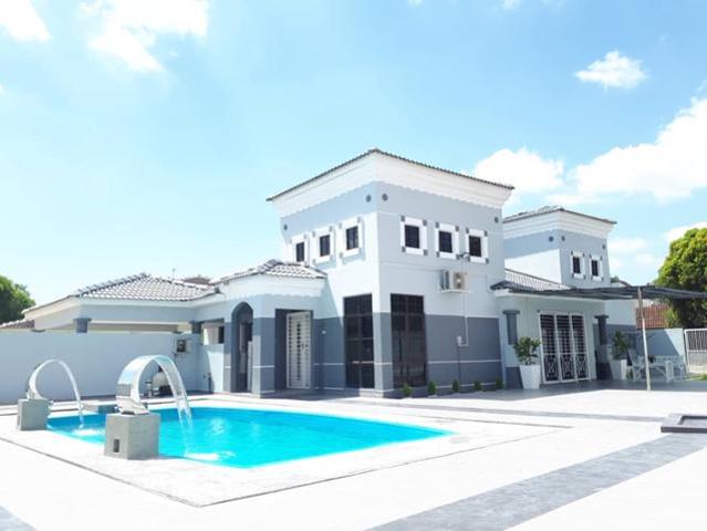 FULLY FURNISHED Afamosa 1Storey Bungalow 8000sqft land Alor Gajah