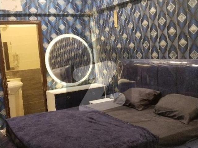 Fully Furnished Apartment Available For Rent 4th Floor With out Lift DHA Phase 6 Big Bukhari Commercial Area