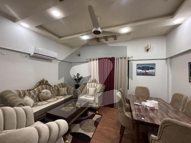 Fully Furnished Apartment For Rent In Saima Jinnah Avenue Malir Cantt Check Post 5 Karachi