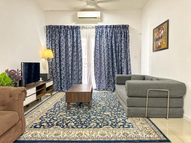 Fully Furnished Apartment Suria Residence Bukit Jelutong For Rent