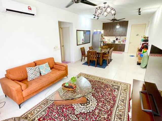 FULLY FURNISHED Apartment Seri Mutiara Setia Alam 2 CAR PARK FREEHOLD