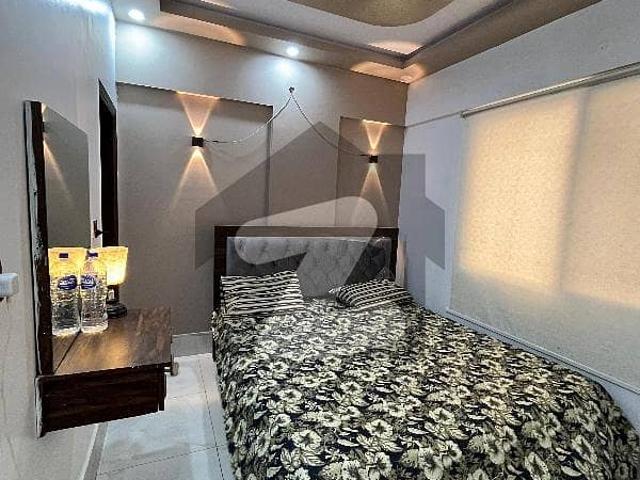 Fully Furnished Apartment 2 Bedroom Attach Washroom Kitchen Lunch
