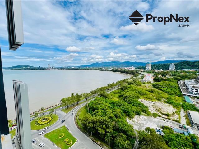 Fully Furnished Bay Suite Likas Seaview 5 units For Rent PM now