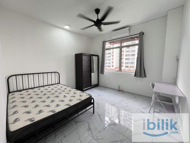 Fully Furnished Bedroom at Bukit OUG Condo, Bukit Jalil Awan Besar LRT Station