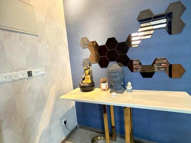 Fully furnished gated semi d