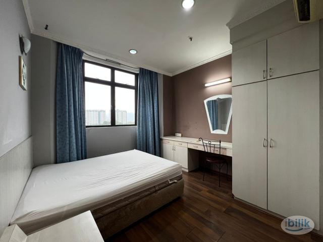 Fully Furnished Double Room Unit For Rent Nearby General Hospital, UniKL, Greentown, Ipoh Garden