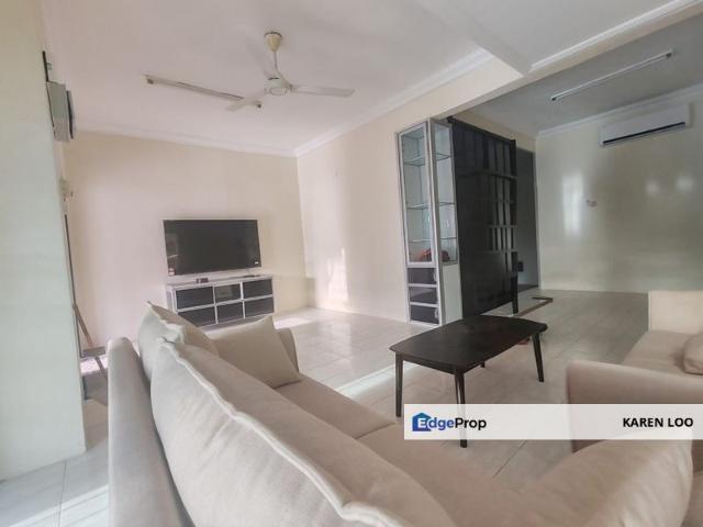 Fully Furnished Double Storey Terrace End Lot Taman Padi Emas For Rent