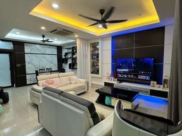 FULLY FURNISHED Double Storey Terrace Taman Seri Impian in ALMA SALE