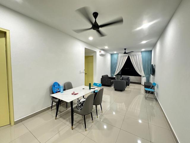 Fully Furnished DAman Residence Puchong taman mas koi prima the Wharf