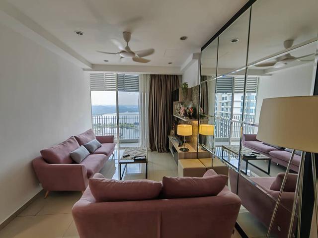 Fully furnished seaview encorp marina puteri Harbour