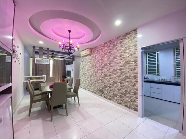 Fully Furnished Extended Kitchen Condo BSP Skypark Jenjarom Puchong