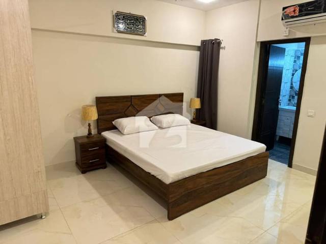 Fully Furnished Flat Available for Rent | 1600 Sq. Ft. 3 Bed D/ | Near Shaheed e Millat Road | PKR 2.2Lac