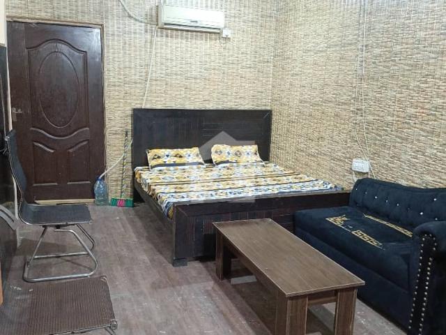 Fully Furnished Flat Available In Barkat Market Garden Town For Rent