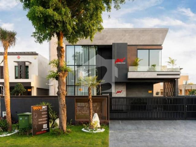 Fully furnished full basement with pool 1 kanal bungalow | immaculate. Iconic. Unmissable dha lahore's best block original picture | original ad