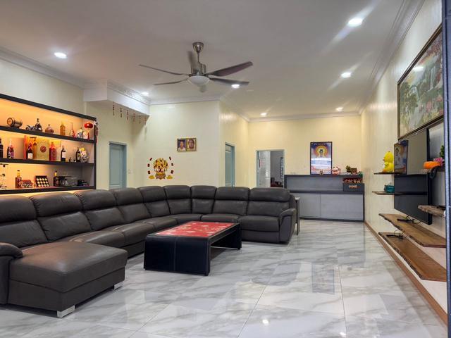 Semi furnished Fully extended