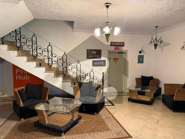 Fully furnished house with big lawn F 7