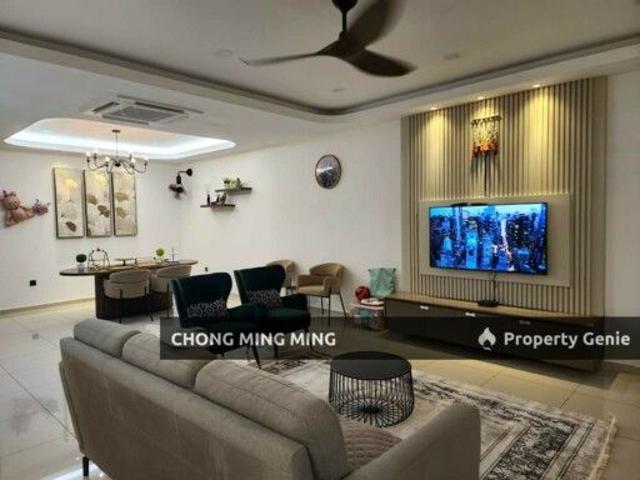 Fully Furnished Hilltop 2 Storey Super Link @ Ara Sendayan for Rent