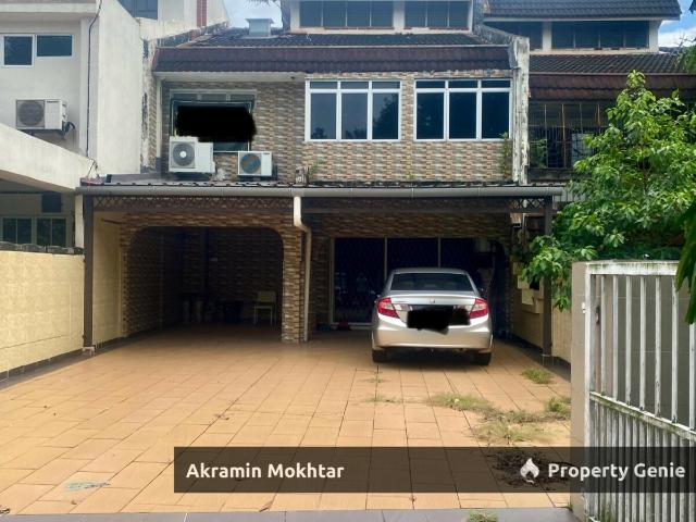 FULLY FURNISHED & INTERNEDIATE | DOUBLE STOREY TERRACE DUA SEKSYEN 8 SHAH ALAM SELANGOR