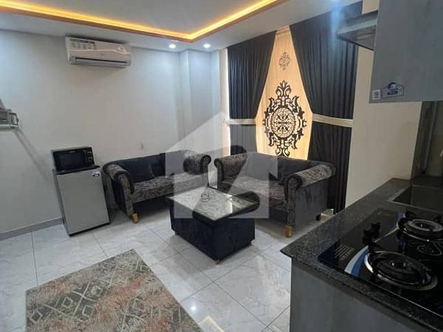 Fully Furnished One Bed Apartment Available For Rent In Resonable Price And Prime Location