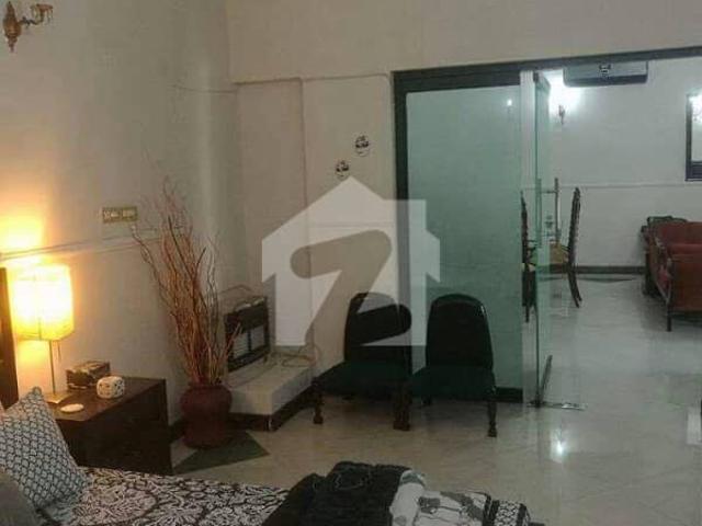 Fully Furnished One Bedroom Ground Portion Available For Rent