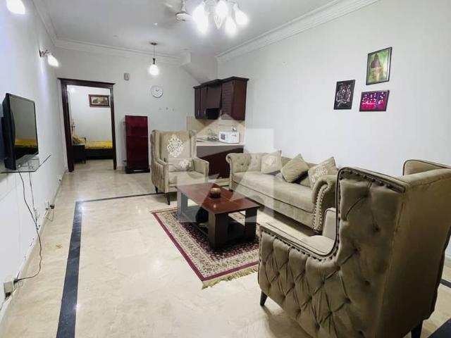 Fully Furnished One Bedroom Studio Apartment Available For Rent In F 11