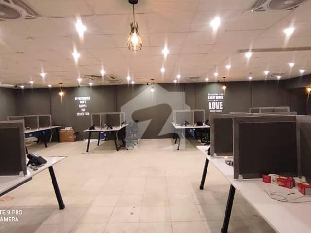 Fully Furnished Office Is Available For Rent At MM Alam Road Gulberg Lahore 4000 Sft