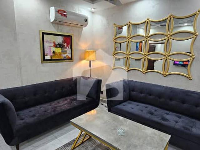 Fully furnished luxury one bed apartment for rent sector e bahria town lahore